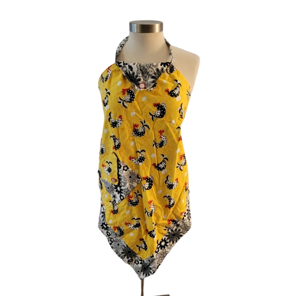 Handcrafted Chicken Rooster Apron